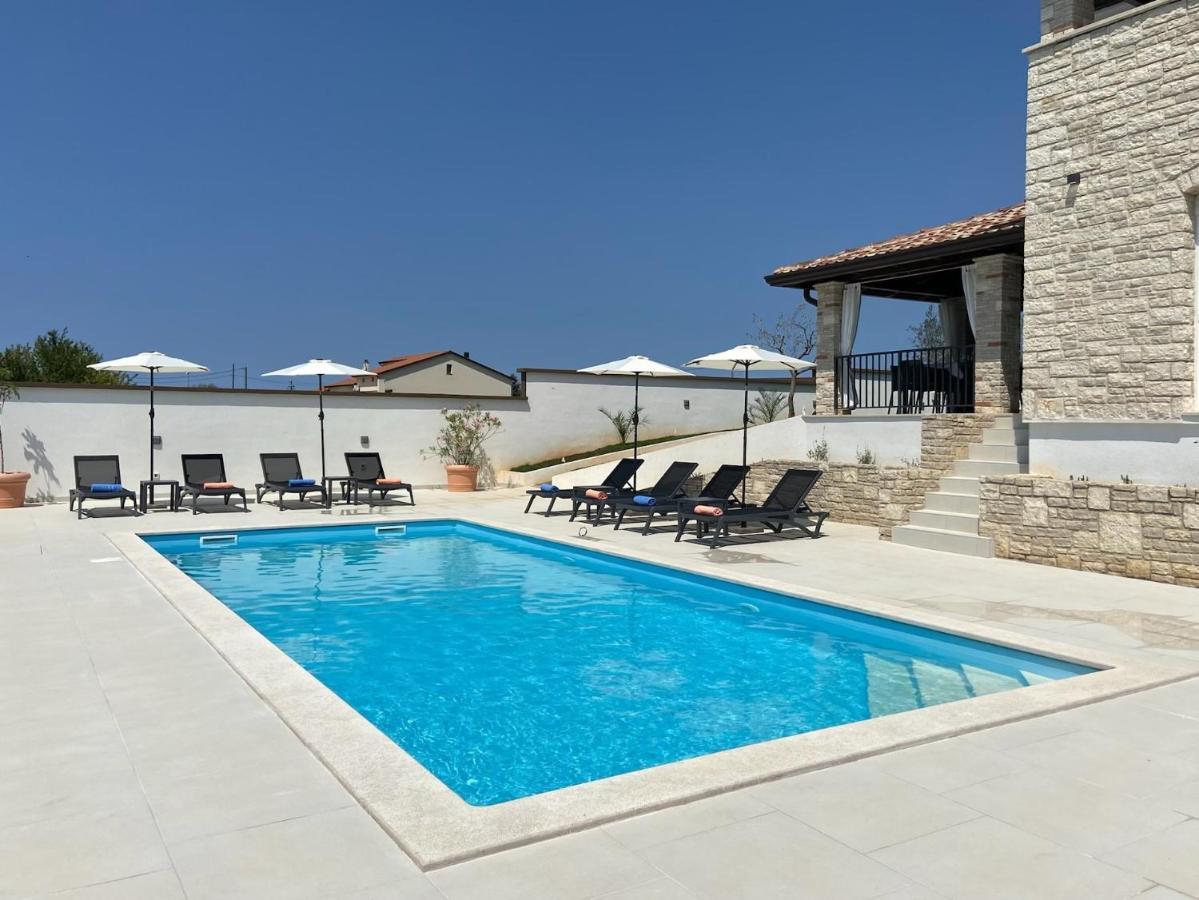 Villa Victoria Istra - Heated Pool Nova Vas  Ngoại thất bức ảnh